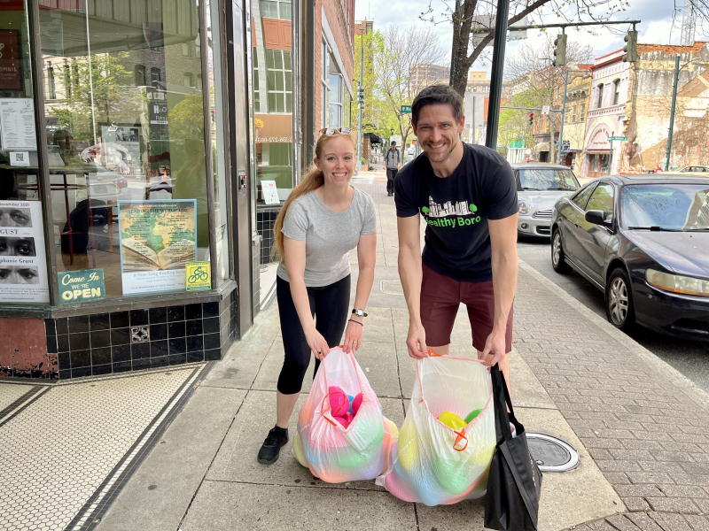 Eggstravaganza in Downtown Greensboro!