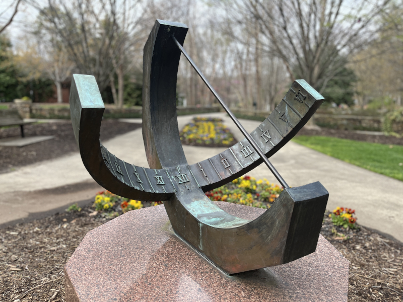 The Sundial at the Bicentennial Garden