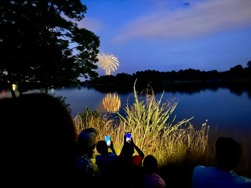 Watching Fireworks and Making Memories over the Fourth