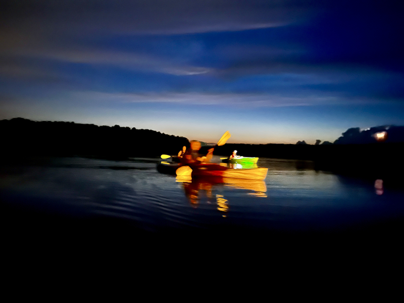 Night Kayaking at Lake Brandt