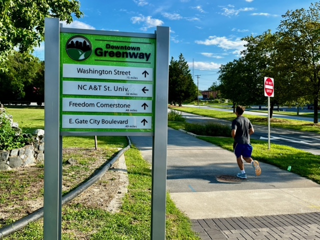 Greensboro’s Downtown Greenway