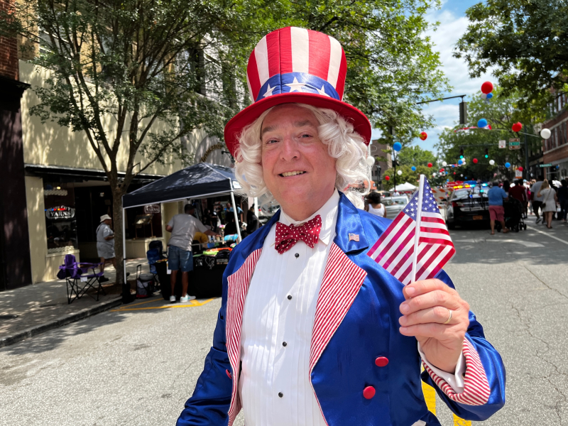 Uncle Sams at Fun Fourth Downtown Greensboro