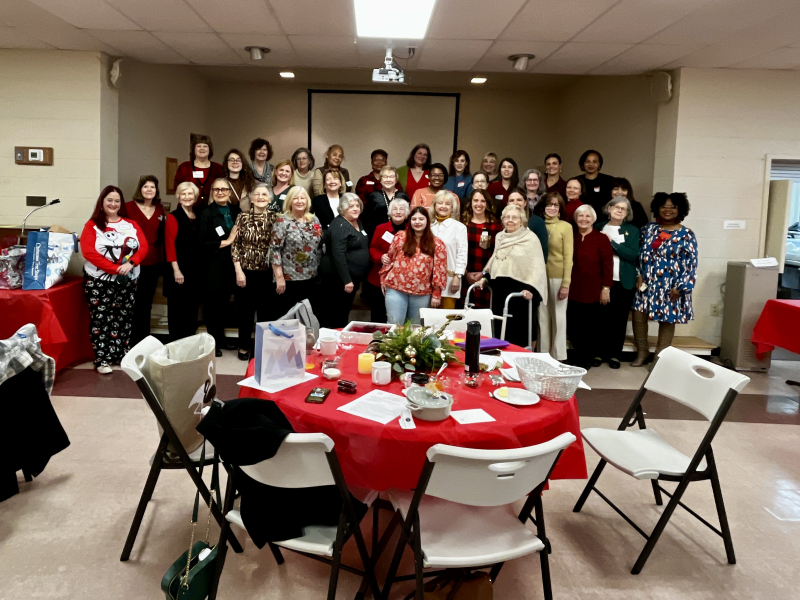Beta Delta December Brunch at Hinshaw United Methodist Church