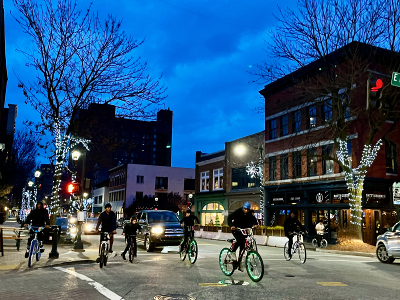 Bicycling in Greensboro