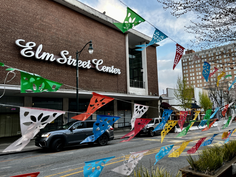 Elm Street Center: 203 S. Elm Street