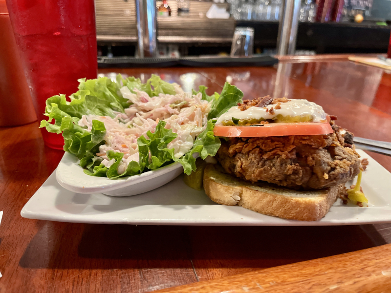 Southern Fried Burger in a Pretty Great Hamburger Town