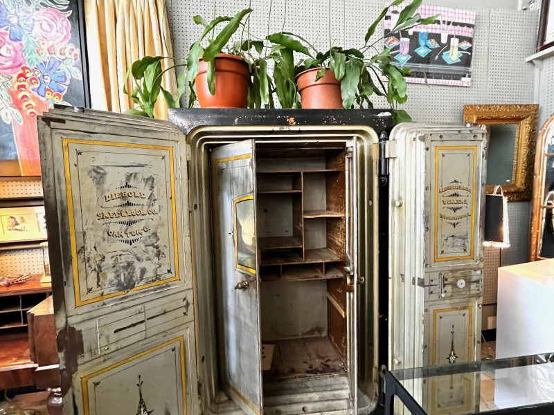 Diebold Safe on Display at Red Collection