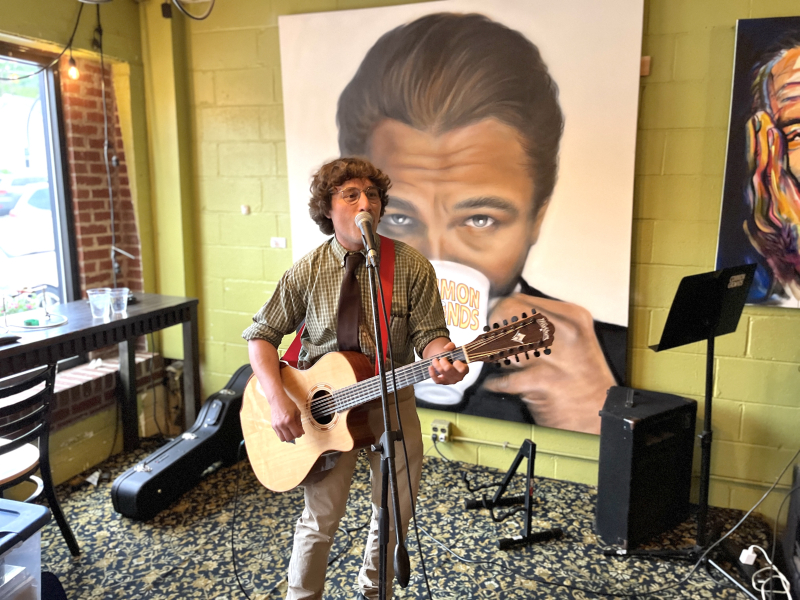 Bryan Bielanski, Played at Common Grounds Last Night.