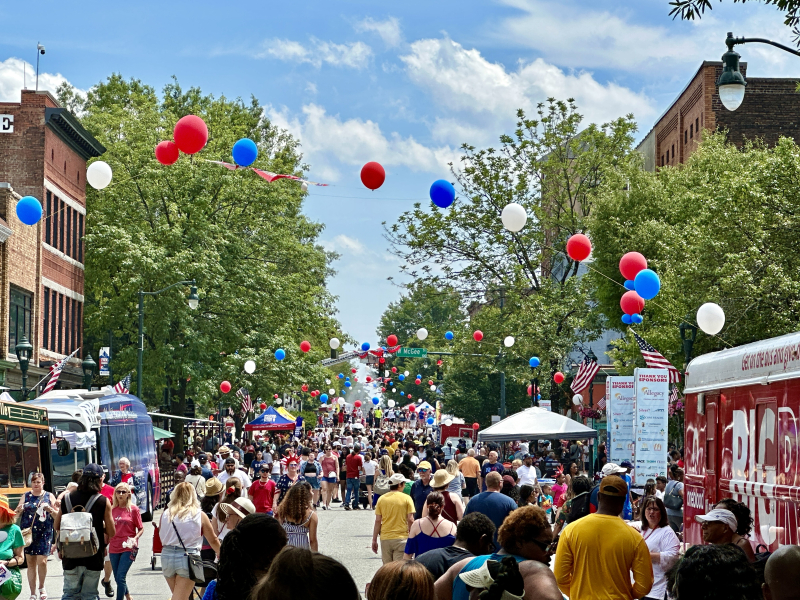 Downtown Greensboro: First Friday July 2023