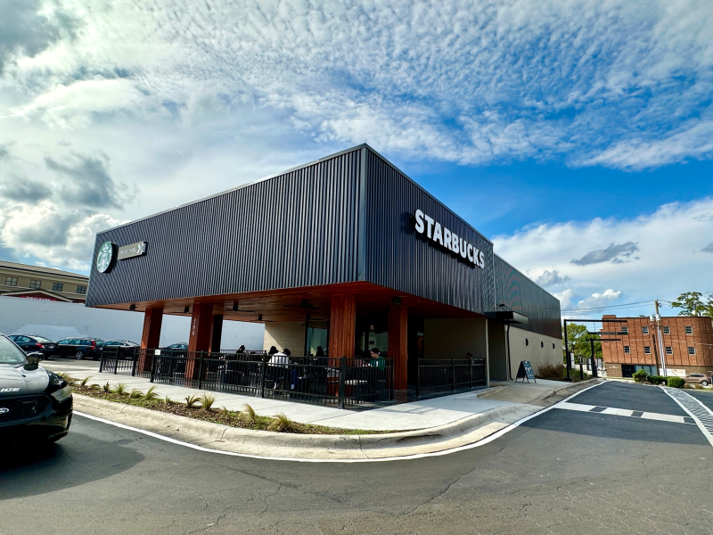 Starbucks, New Kid on the Block in Downtown Greensboro