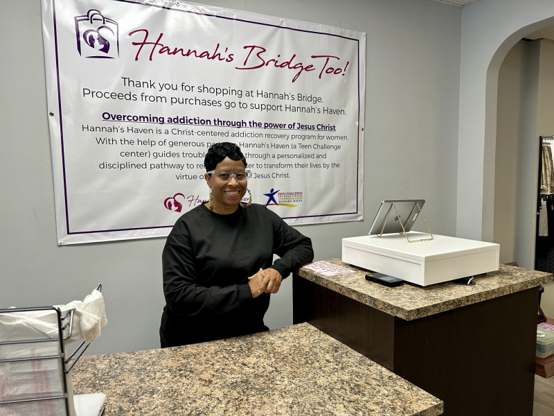 Carina Cole, Manager of Hannah’s Bridge