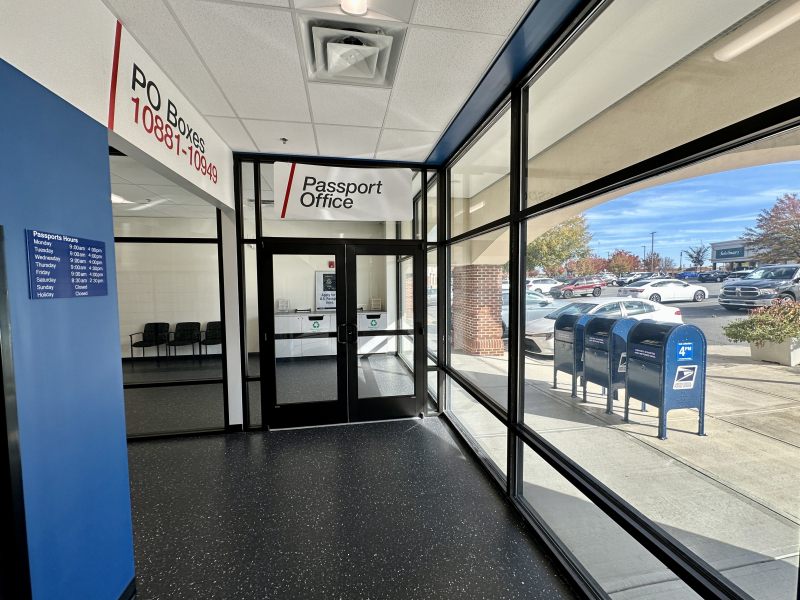 Relocated Post Office-  Friendly Center Branch