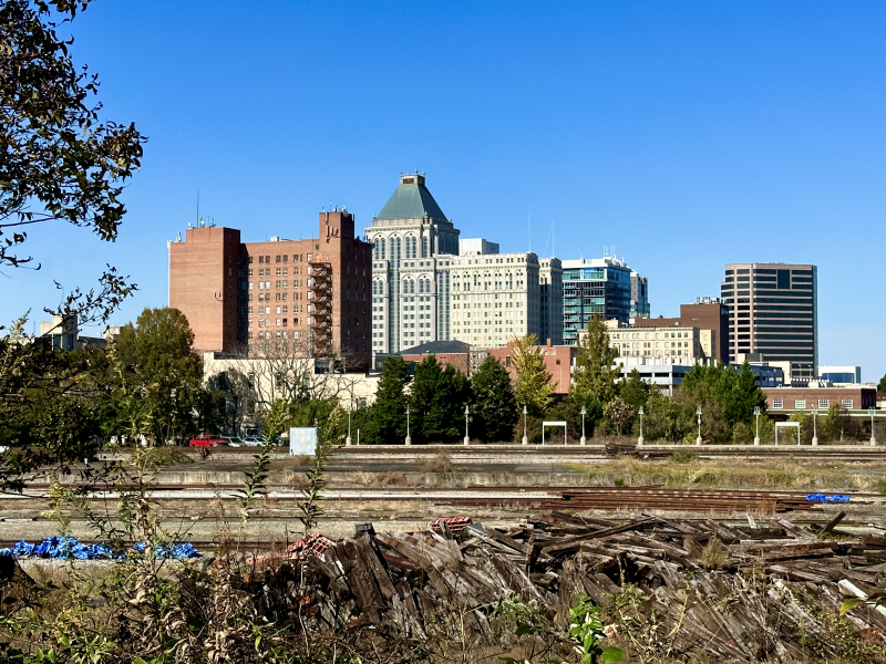 Greensboro’s Skyline- A View from Southside