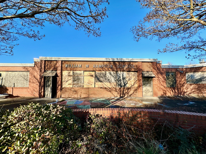 Hampton Elementary Demolition Has Started