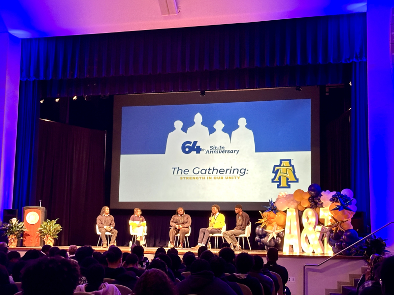 Social Justice Presentation at Hairston Auditorium