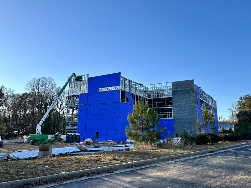 New Construction on Battleground Avenue: FourStore Storage
