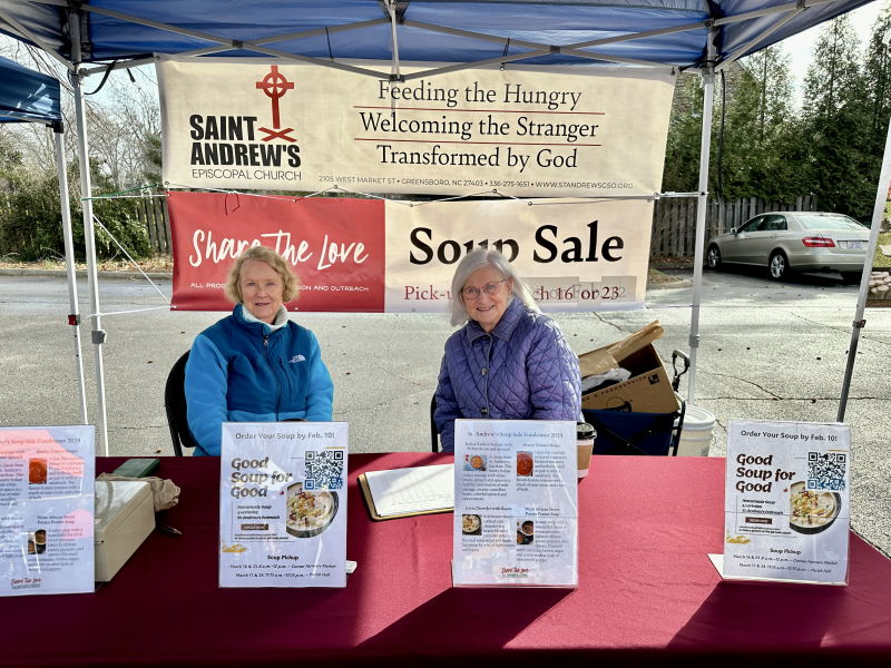 “Souper” Bowl Sunday at St. Andrew’s