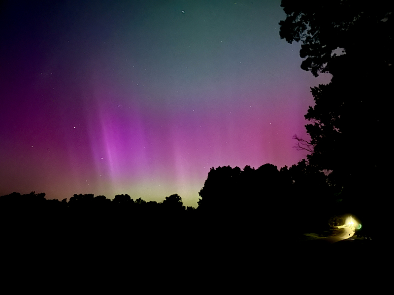 When the Northern Lights Came to Greensboro