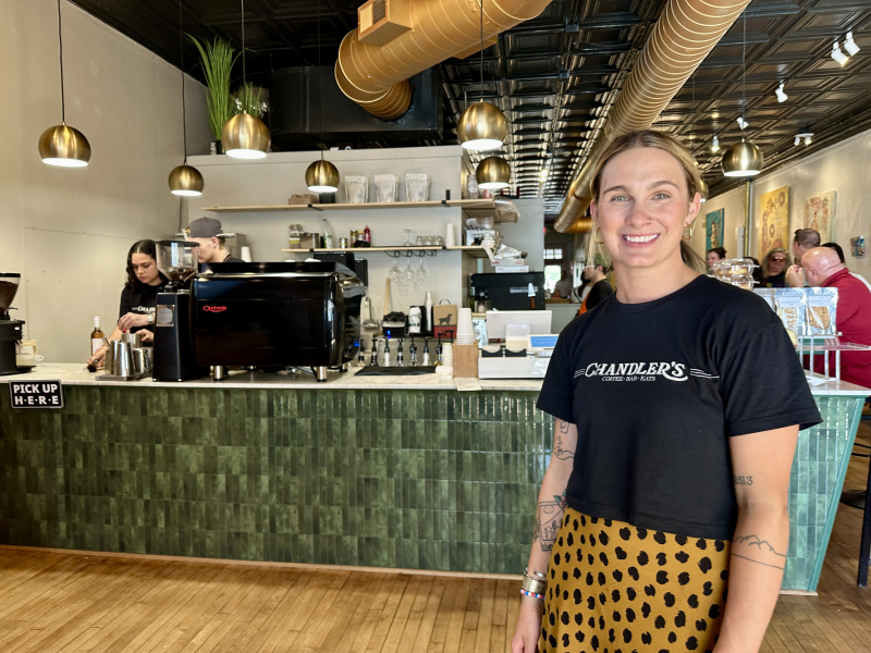 Chandler’s Coffee on South Elm Street Is Now Open and Ready to Serve You!