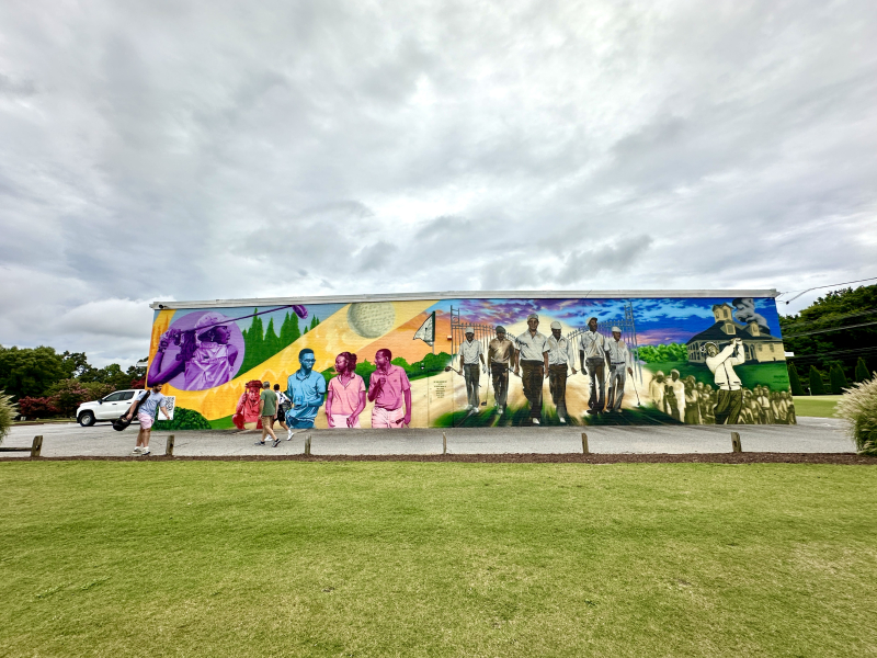 Gillespie Golf Course History & Mural