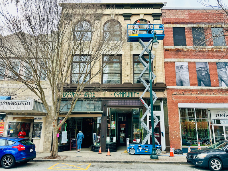 Spring Cleaning on South Elm Street
