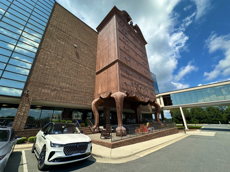 World’s Largest Highboy at Furnitureland South