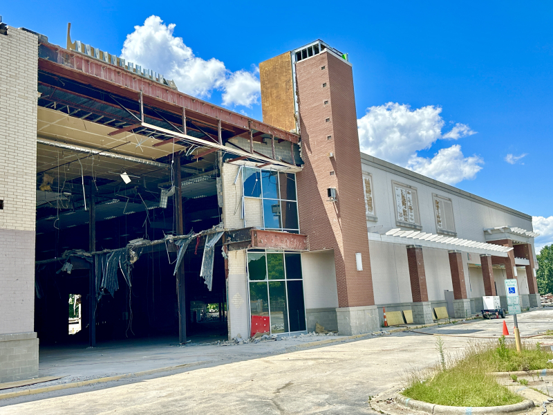 Sears Demolition Is Well Under Way- 2024