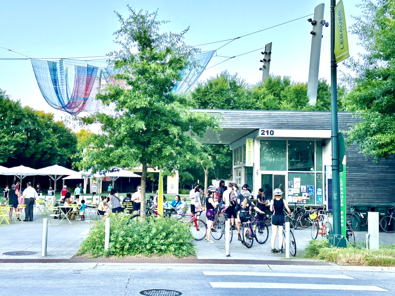 LeBauer Park: Lawn Service Kiosk