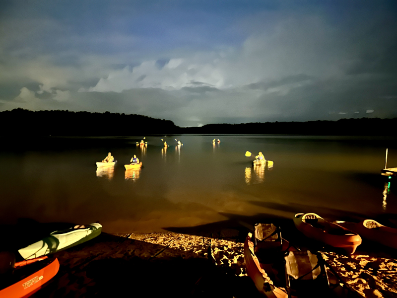 Night Kayaking