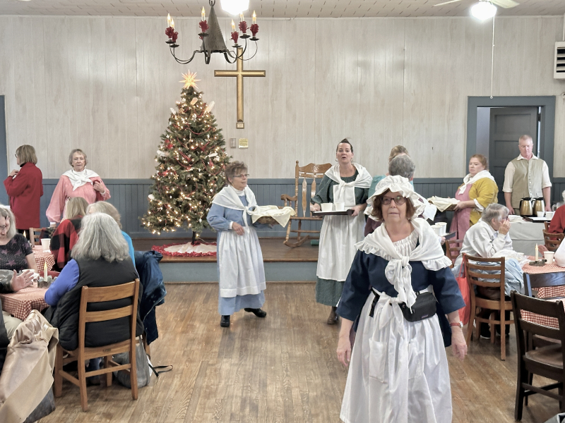 Candle Tea at First Moravian Church of Greensboro