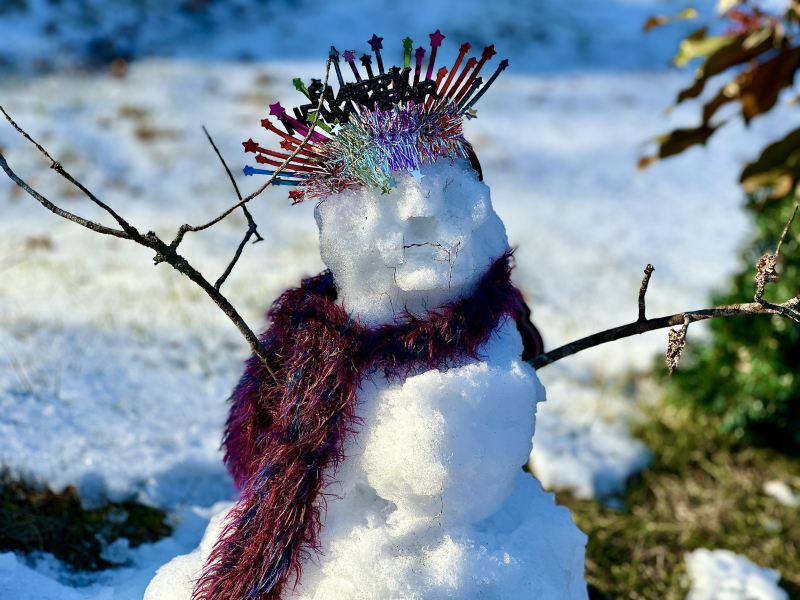 When It Snows, Make Snow People!