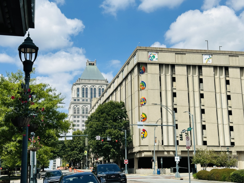 Green Street Parking Deck & Lincoln Financial Group Building