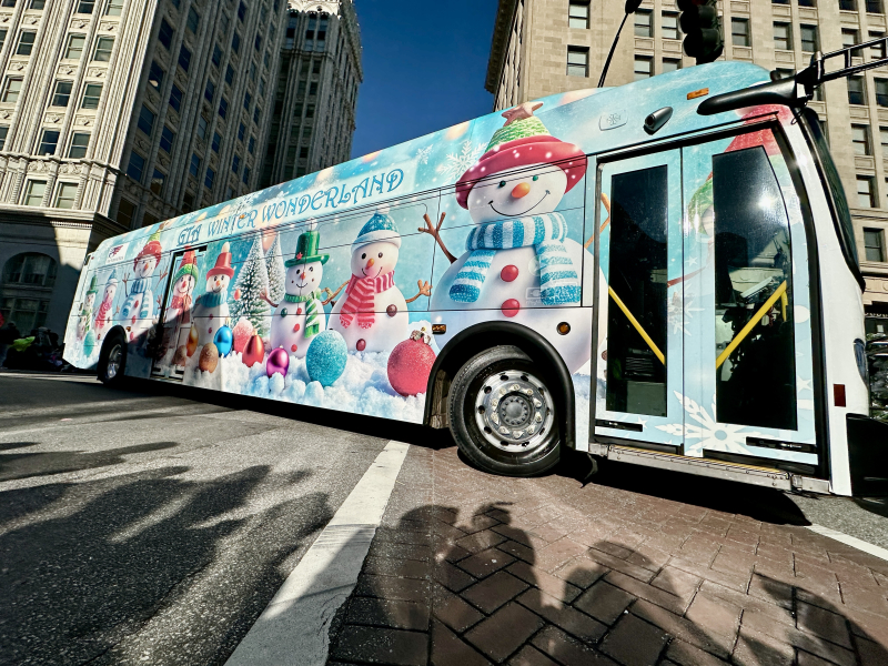 GTA Transit & the Winter Wonderland Bus