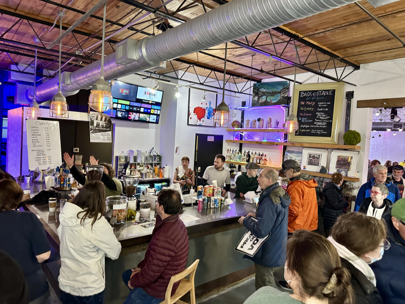 Back Stage Coffee Shop, Greensboro’s Latest Gathering Spot