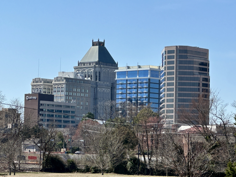 The Greensboro Skyline