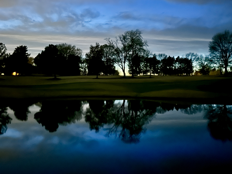 Spring Sunset In Northwest Greensboro