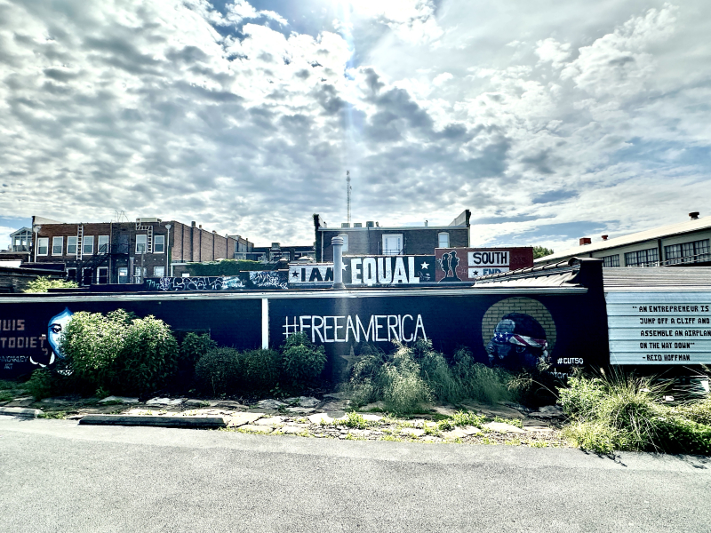 Back Side of Chez Genese: I Am Equal