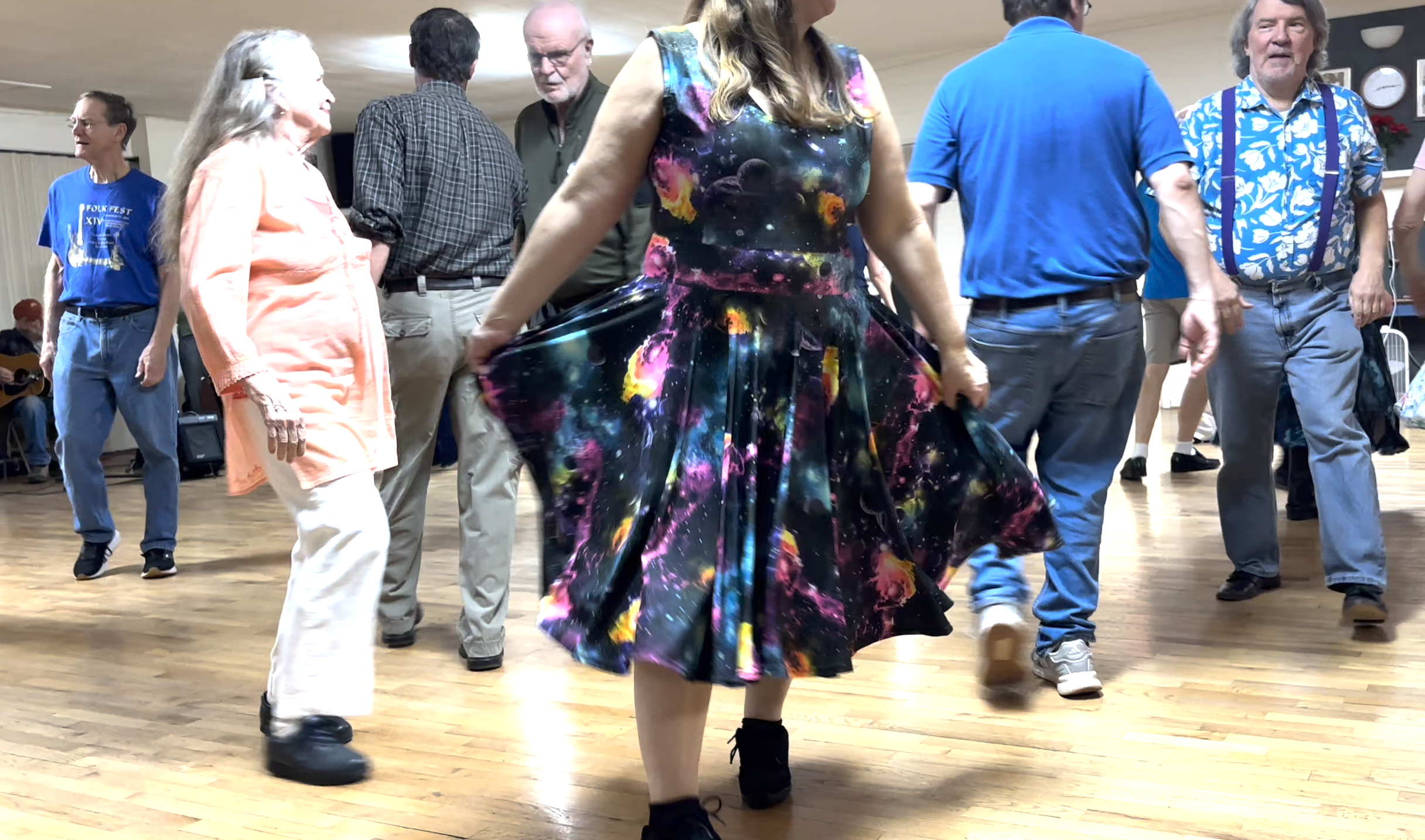 Contra Dancing at the Grange