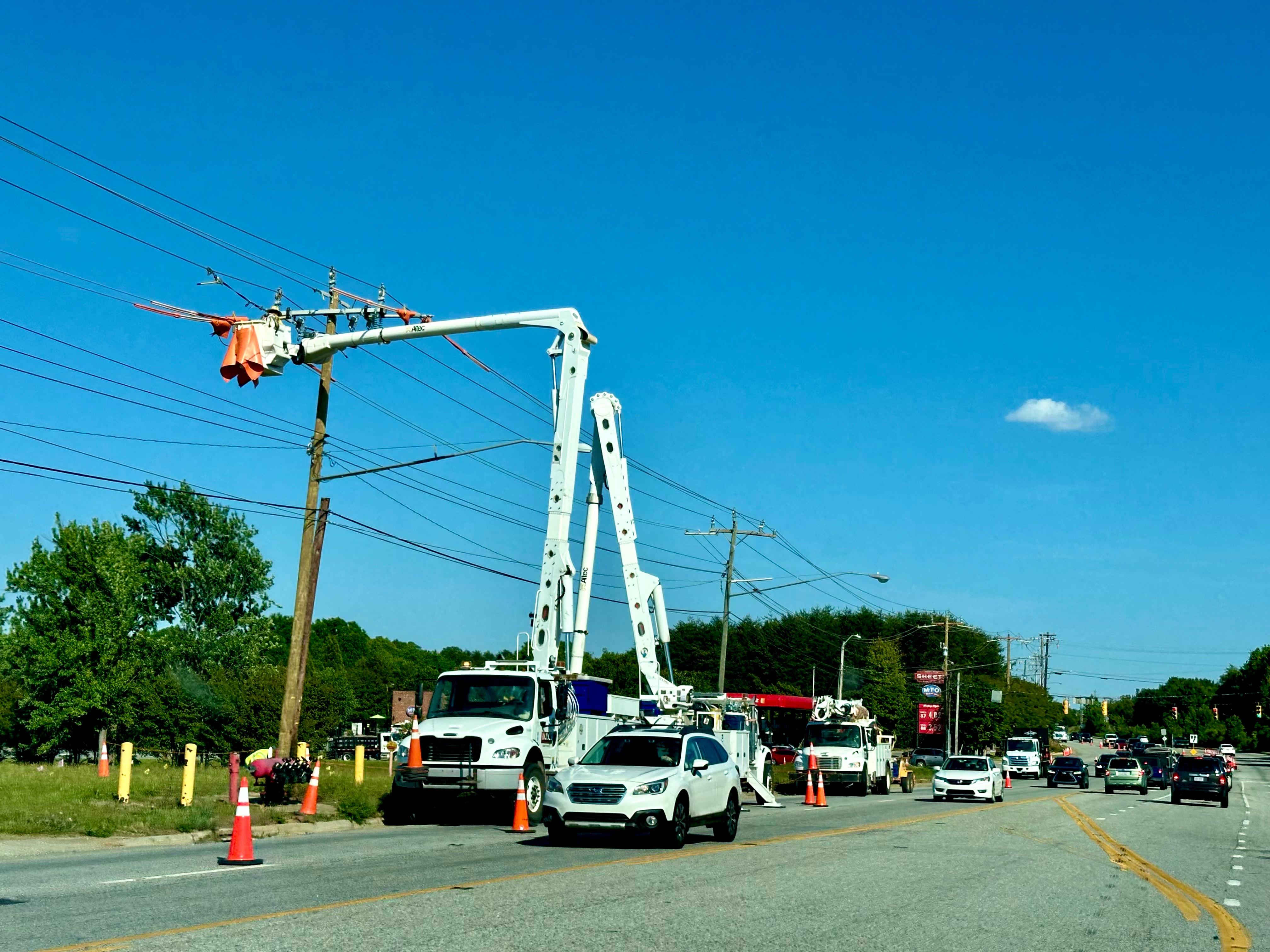 Above Ground Wires