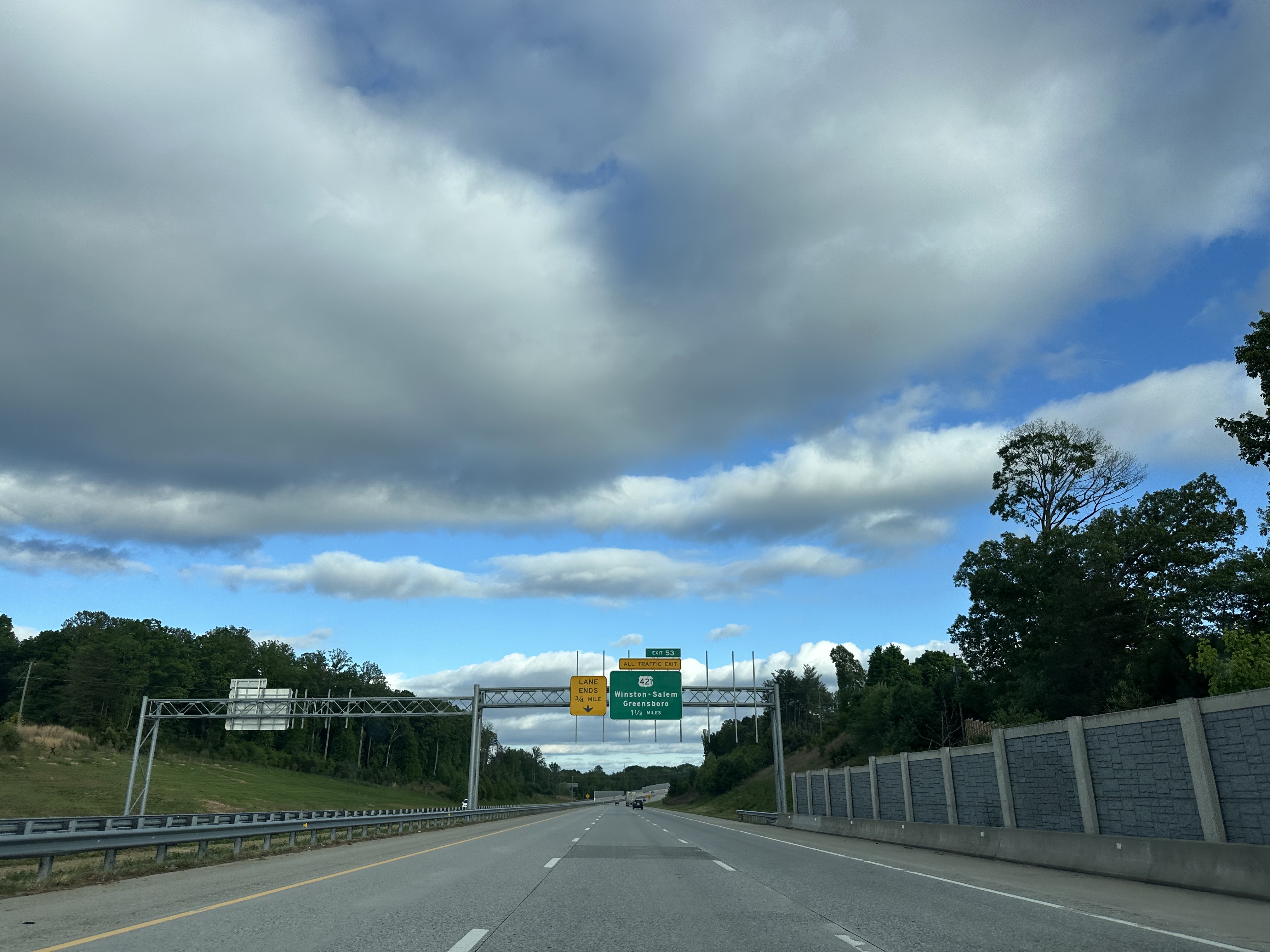 Sky Over Greensboro