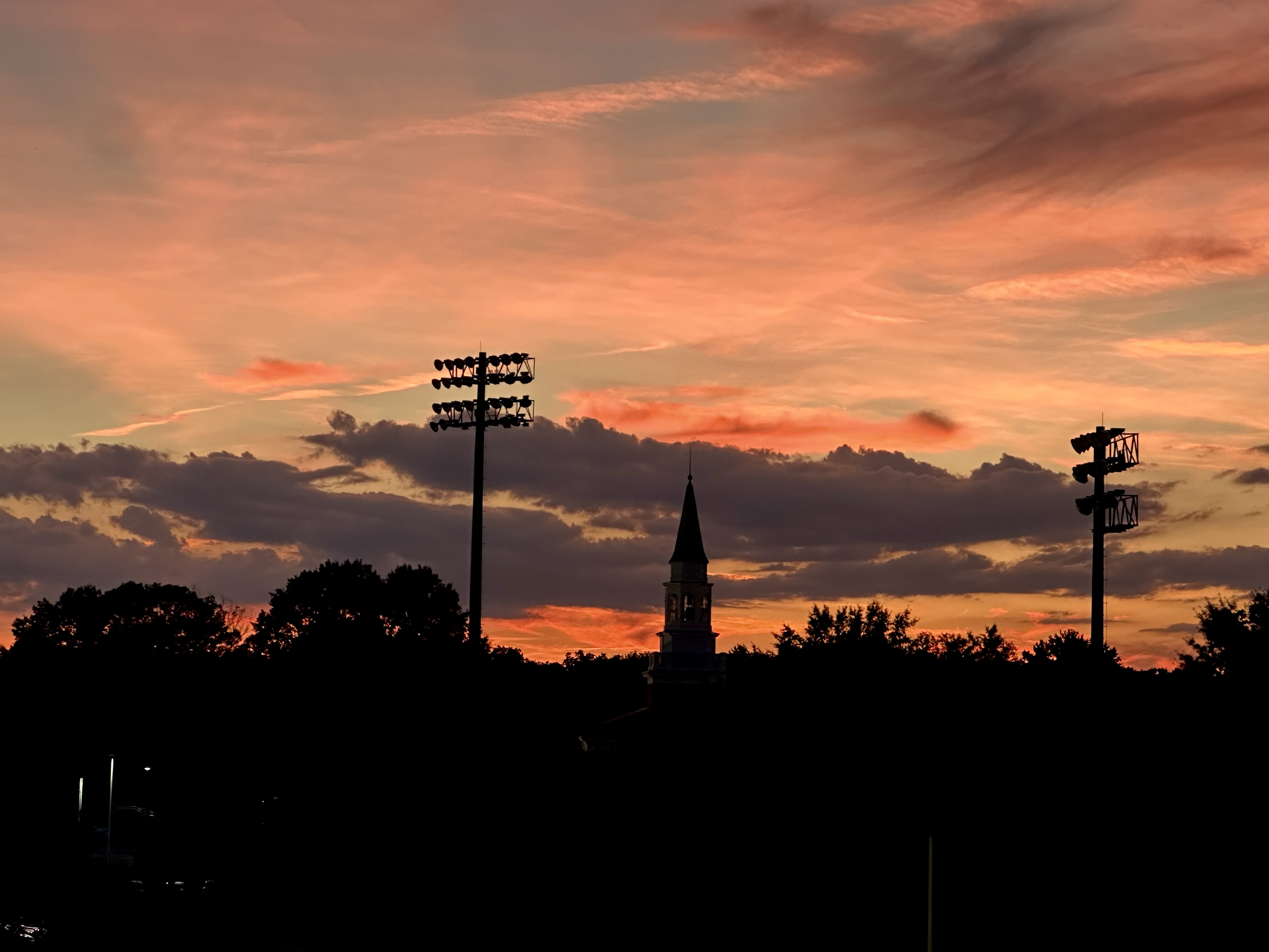 Sunset over Josephine Boyd