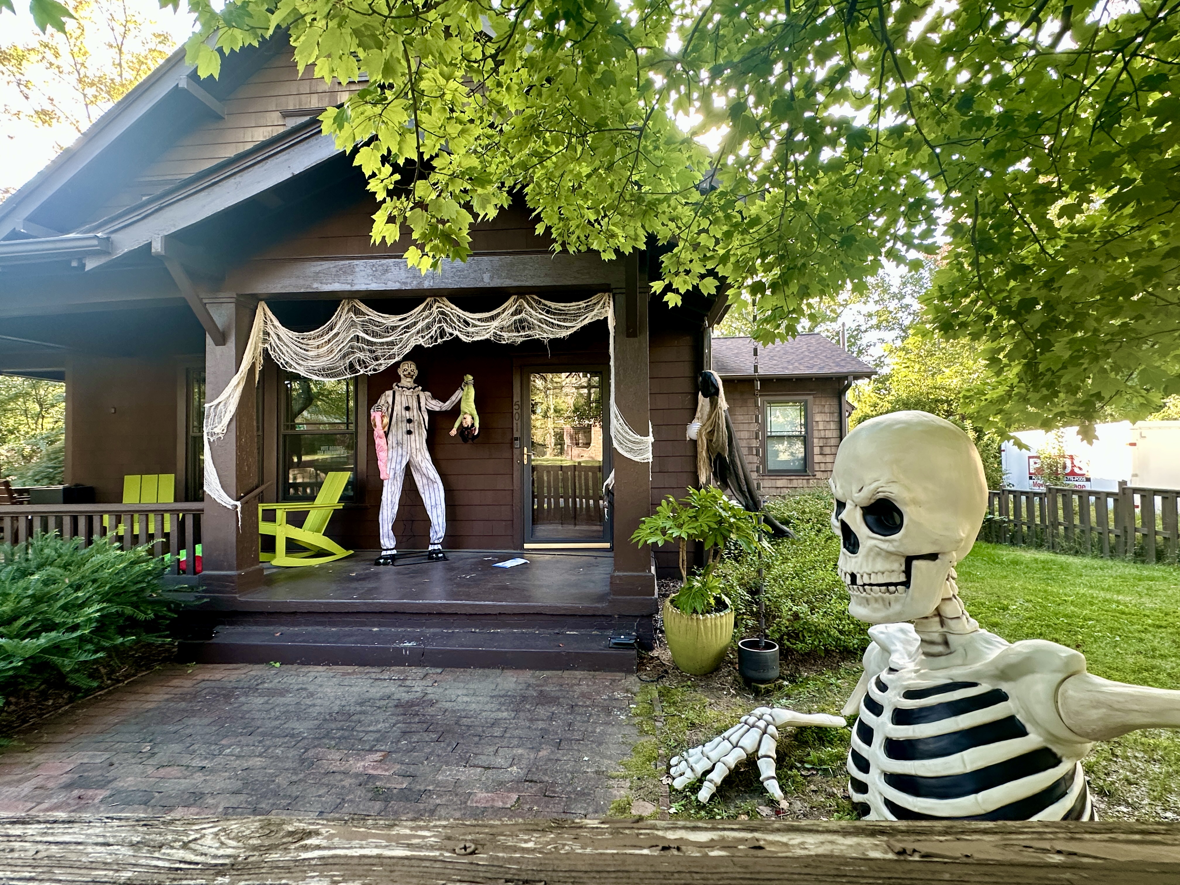 Halloween on North Mendenhall